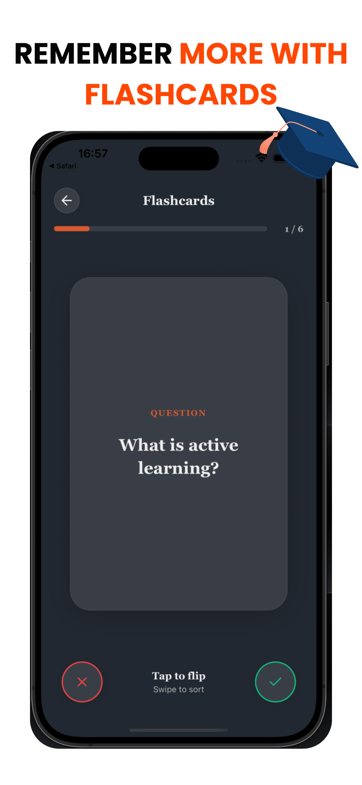 TikoNote Flashcards - Remember more with flashcards Flashcard Feature